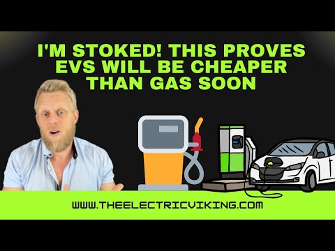 I'm stoked! This proves EVs will be cheaper than gas SOON