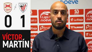 Víctor Martín | Logroño United 0-1 Athletic Club | Liga F 2026/27 J2
