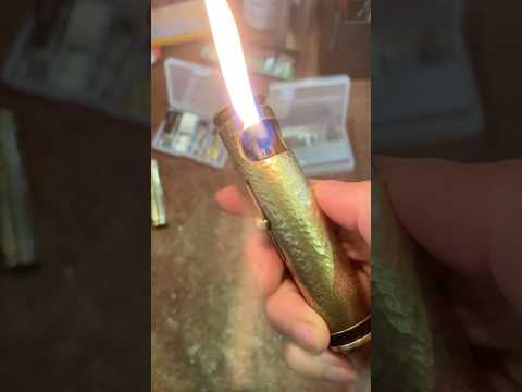 Hammered Bullet Shell Lighter – Fully Handmade 🔨