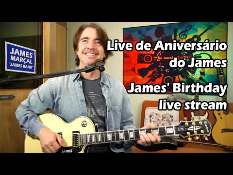 Live de Aniversário do James / James' Birthday Live Stream