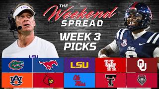 Week 3 Picks: LSU and Lane Kiffin vs. Ole Miss and More