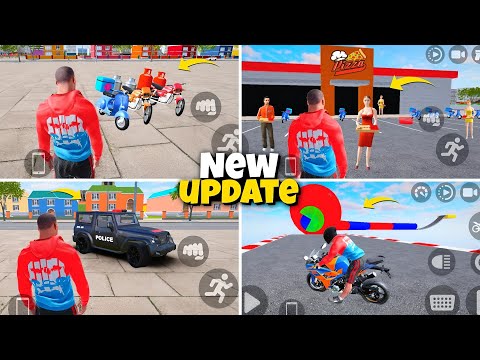 Indian Car Bike Drive GTIV New Update 😱