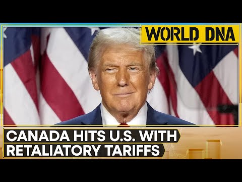 Canada Slaps 25% Tariff on US Goods After Trump’s Metal Duties | WION World DNA
