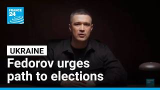 YouTube video thumbnail: Sacked Ukraine Defence Minister Urges Path to Elections