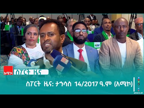 ስፖርት ዜና: ታኅሳስ 14/2017 ዓ.ም (አሚኮ)