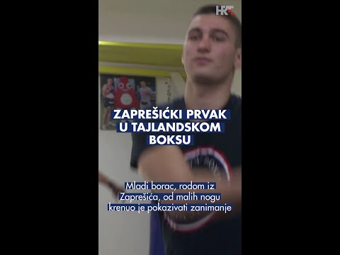 Vito Košar, mladi borac rodom iz Zaprešića, od malih je nogu pokazao zanimanje za borilačke sportove