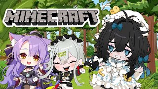 【Minecraft 】V女マイクラで予行練習！！【#泡喰はわこ/#vtuber /#迷電ワークス  】