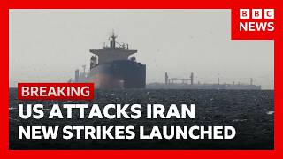 Thumbnail for the video "BREAKING: US launches new strikes on Iran after attack on cargo ship | BBC News" from BBC News