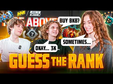 NAVI Niku & pma Guess Our Fans Dota 2 Rank