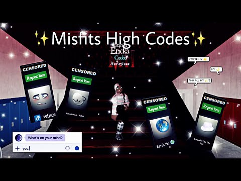 Misfits High Animation Codes 07 2021 - roblox misfits high code