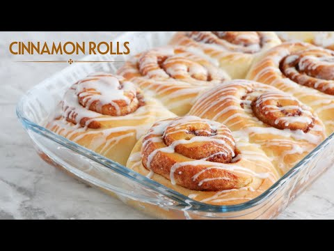 Les Meilleurs CINNAMON ROLLS - La Recette Facile et Rapide des Roulés à la Cannelle briochés