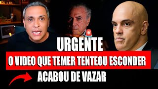 PLANTÃO URGENTE! MICHEL TEMER SURTA APÓS ESCÂNDALO COM MORAES SER DESCOBERTO! O VÍDEO SECRETO VAZOU!