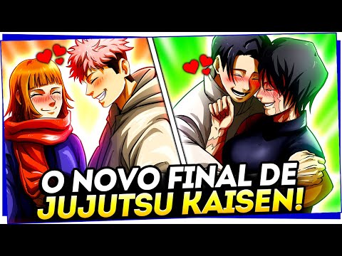 O NOVO FINAL DE JUJUTSU KAISEN APÓS O TIMESKIP! YUTA e MAKI, NAMORADA DO ITADORI, FAMÍLIA DA NOBARA!