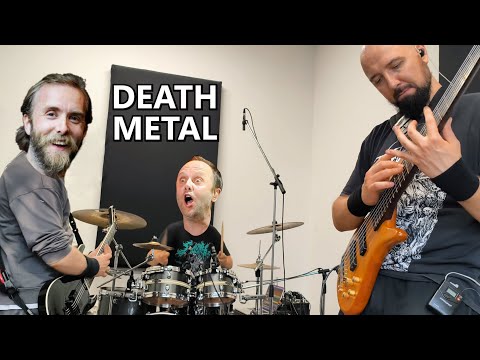 My New DEATH METAL Band (Live)