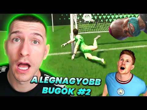 ILYEN BUGOKAT MÉG ÉLETEMBEN NEM LÁTTAM!🤣 -A LEGNAGYOBB FIFA BUGOK 2. RÉSZ