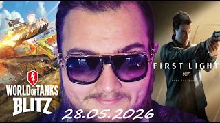 FattyPillow - Záznam streamu (Hraní 007 The First Light a World of Tanks Blitz) │28.5.2026│