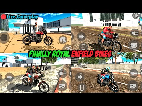 Finally Royal Enfield Bikes Update in Indian Bikes Driving 3d || indian bike driving 3d new update