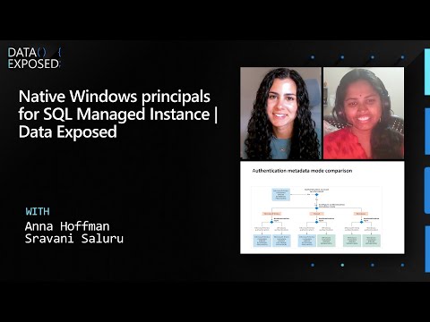 Native Windows principals for SQL Managed Instance | Data Exposed