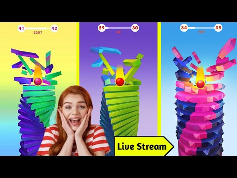 Stack boll in hindi Game 🎮 l Live stream on YouTube team