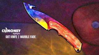 Gut Knife Marble Fade Gameplay