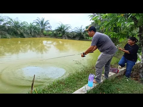 Air nya tenang, ternyata isinya BESAR!!!MONSTERNYA NAIK PAKKK