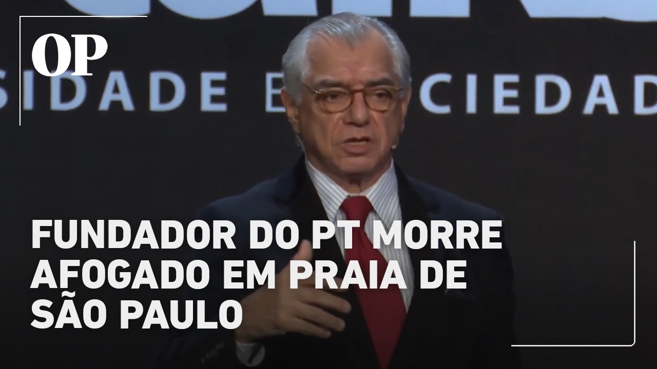 José Álvaro Moisés, um dos fundadores do PT, morre afogado em praia de Ubatuba