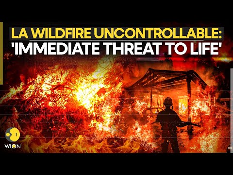 California Fire LIVE: Mass Evacuation Order As Los Angeles Fire Spreads Dangerously | LA Wildfire
