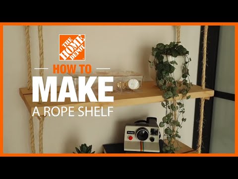How to Make a Rope Shelf