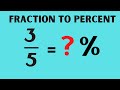 Converting Fractions to Percentages