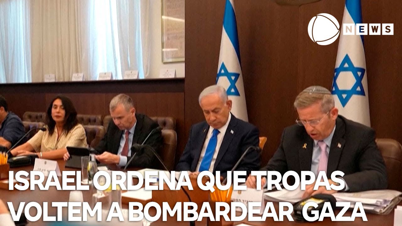Israel ordena que tropas voltem a bombardear Faixa de Gaza  TV Online Israel ordena que tropas voltem a bombardear Faixa de Gaza