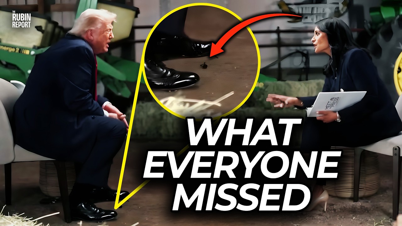 Detail Everyone Missed from Trump’s Walkout Is Going Viral Now