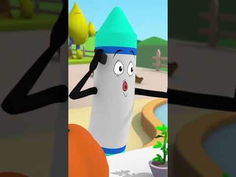 Ten Little Vegetables #shorts #tenlittle #tenlittlevegetables