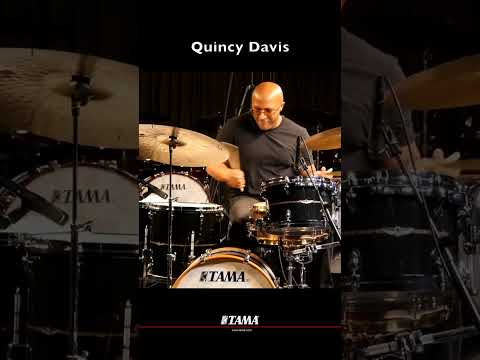 Quincy Davis plays STAR Bubinga kit at the TAMA JAPAN factory! #shorts