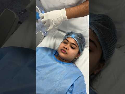 Girl goes under Anesthesia before surgery