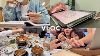 台大生vlog｜期中準備週📚研究生的一週生活•上學•實習💦