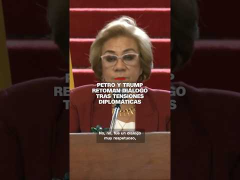 Petro y Trump retoman diálogo tras tensiones diplomáticas