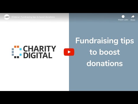 Fundraising tips to boost donations