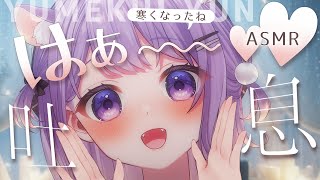 【ASMR】はぁ～♡吐息であっためてあげる！おふとん、とんとん寝かしつけ💤  ┇途中広告なし