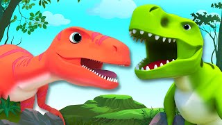 Dinosaur Song For Kids 🦖😍 | 3D Nursery Rhymes For Babies
