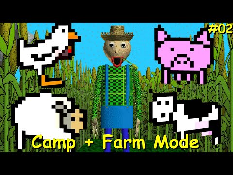 Baldi's Basics The Ultra Decompile #02 (Camp + Farm Mode)