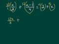 Solving Equations Involving Fractions