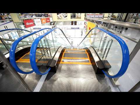 【東芝製】ヤマダデンキ テックランドそよら東岸和田店　降りエスカレーター