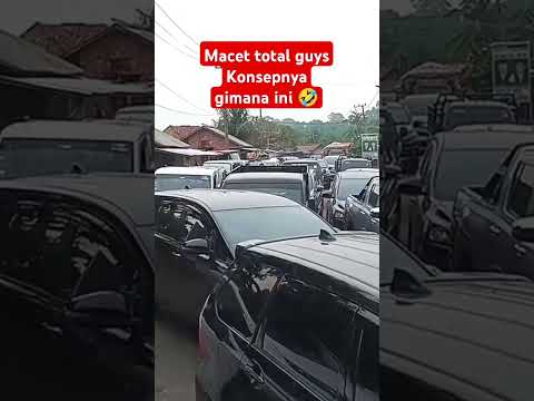 Macet total gara gara tidak sabar #viral