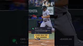 4 UNIT MLB TOP PLAY WINNER! ⚾️✅💰🔥