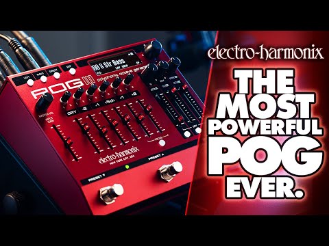 Electro-Harmonix POG3 Polyphonic Octave Generator Pedal (EHX Demo by BILL RUPPERT)