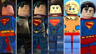 Superman Evolution in LEGO Videogames (2012 - 2025)