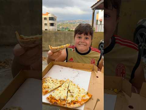 بيتزا وكاتشاب!!// #issahajaj