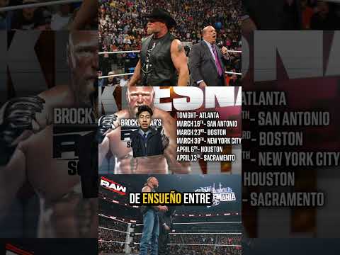 Brock Lesnar inicia su camino a Wrestlemania 42