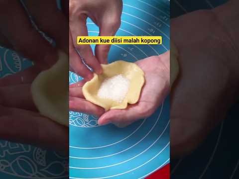 Konon adonan kue ini kalau diisi jadi kopong 😯