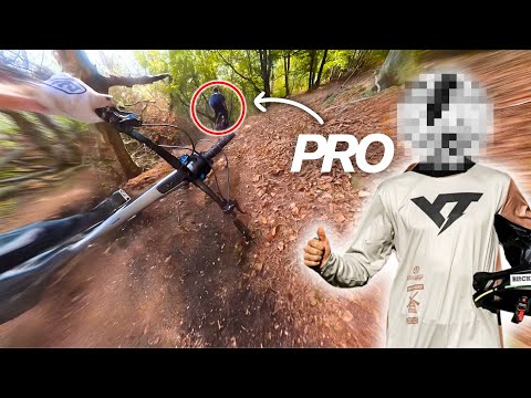 i CRASHED trying to chase a RedBull Hardline Racer!